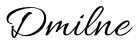 Darcy Milne signature